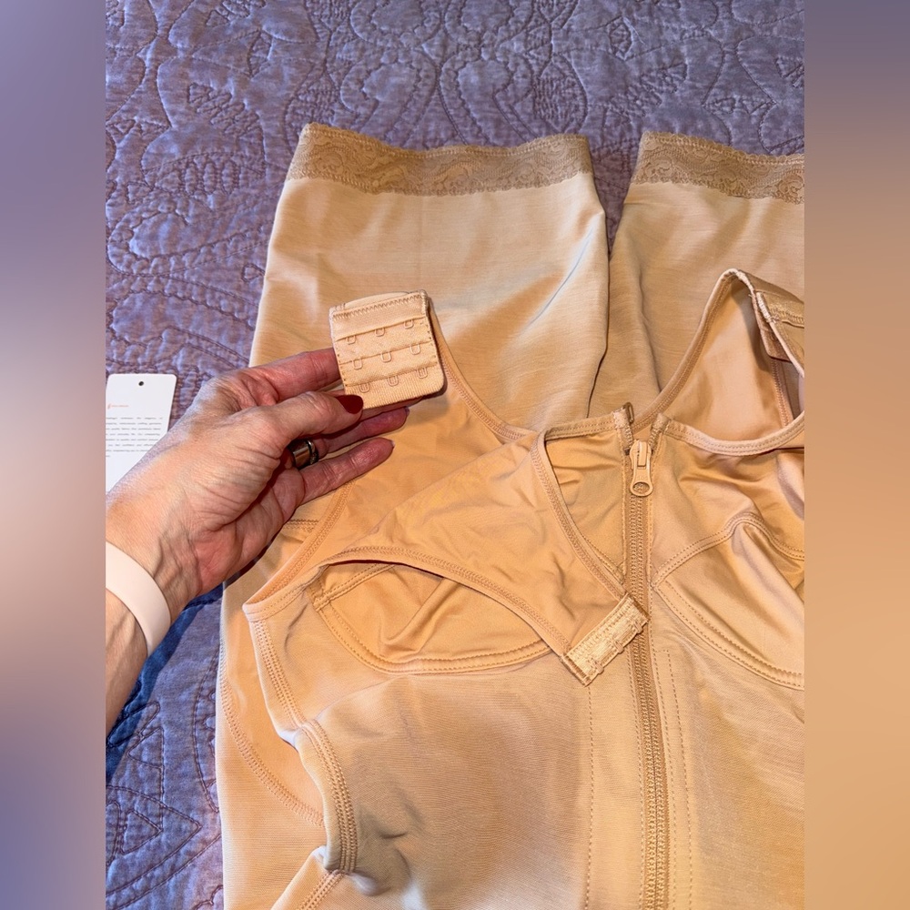 Women's Tan Shapewear Bodysuit - Picture 7 of 8